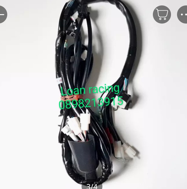 Bộ dây điện sườn exciter 135 đoi 2010 zin chính hãng yamaha