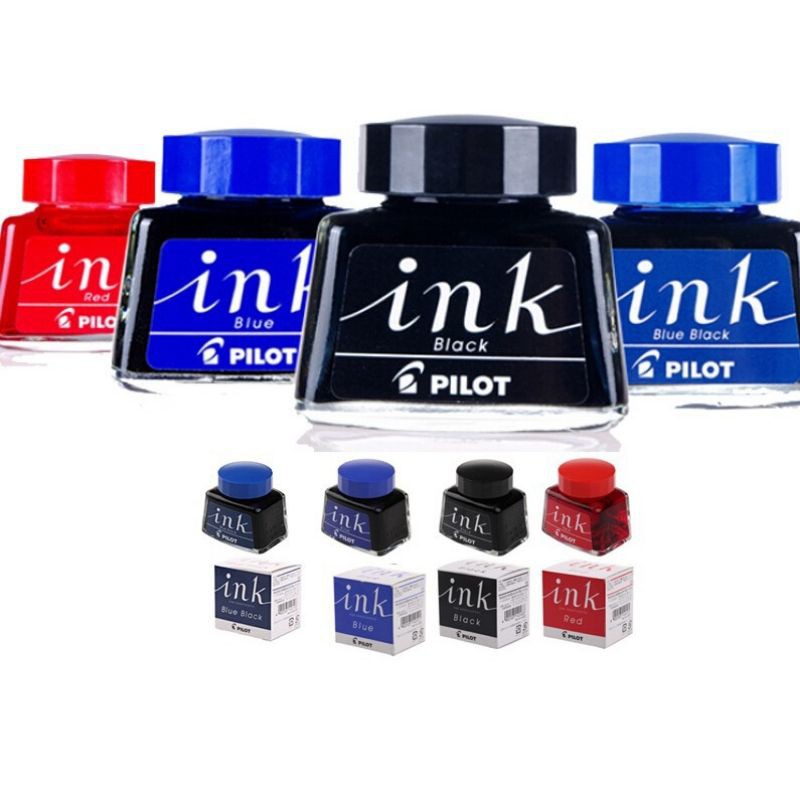 Mực bút máy INK Pelot Nhật Bản - 30ml, không lắng cặn, cho bé luyện viết, mực bút preppy - Loki
