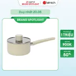 (Chỉ 25-29.06)Quánh phủ sứ an toàn Elmich Classic EL-5530BE16 Size 16cm