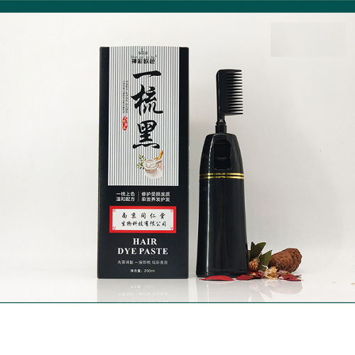 Lược nhuộm tóc đen sba hair dye paste 200ml