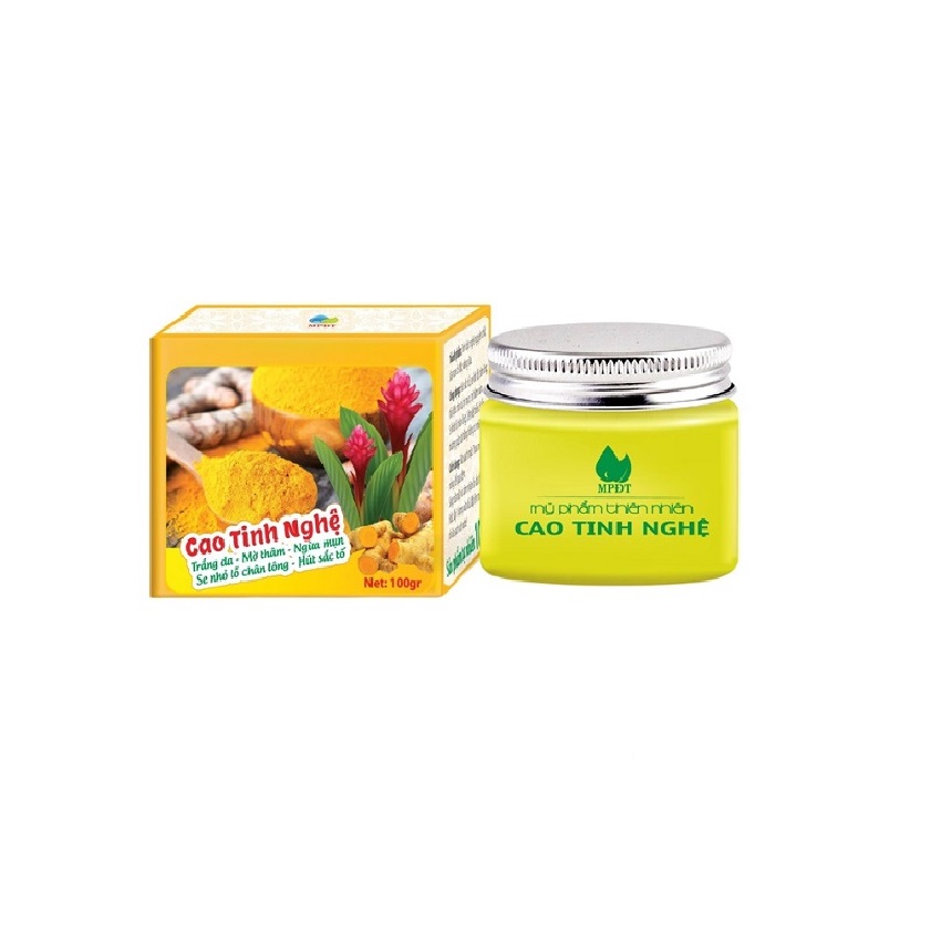 Freeshipmax Kem Cao Tinh Nghệ, Kem Mờ Sẹo, Mờ Thâm Nám, Kem Trắng Da Dưỡng Da 100gram