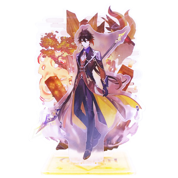 Mô Hình Standee Genshin Impact LD87 - Zhongli