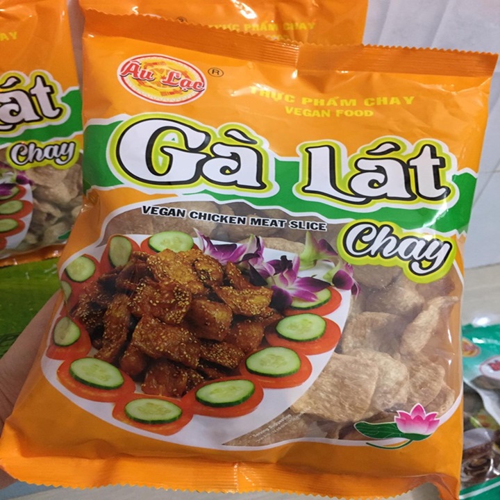 [HCM]Gà Lát Chay Âu Lạc Ngon  - Bịch 100G