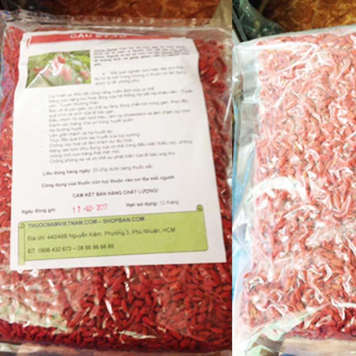 Kỷ tử sấy khô gói 500gr GT303