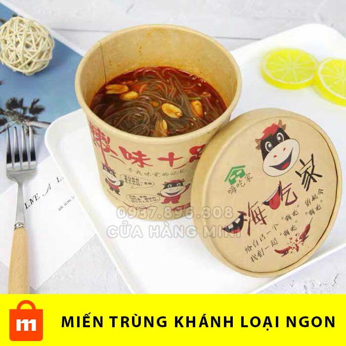 【LOẠI NGON】 1 Hộp Miến Chua Cay Trùng Khánh 6 Gói Gia VỊ