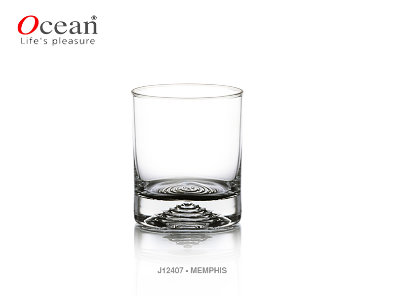 Bộ 6 Cốc Thủy Tinh Soáy Lùn Memphis Ocean – J12407 – 200ml