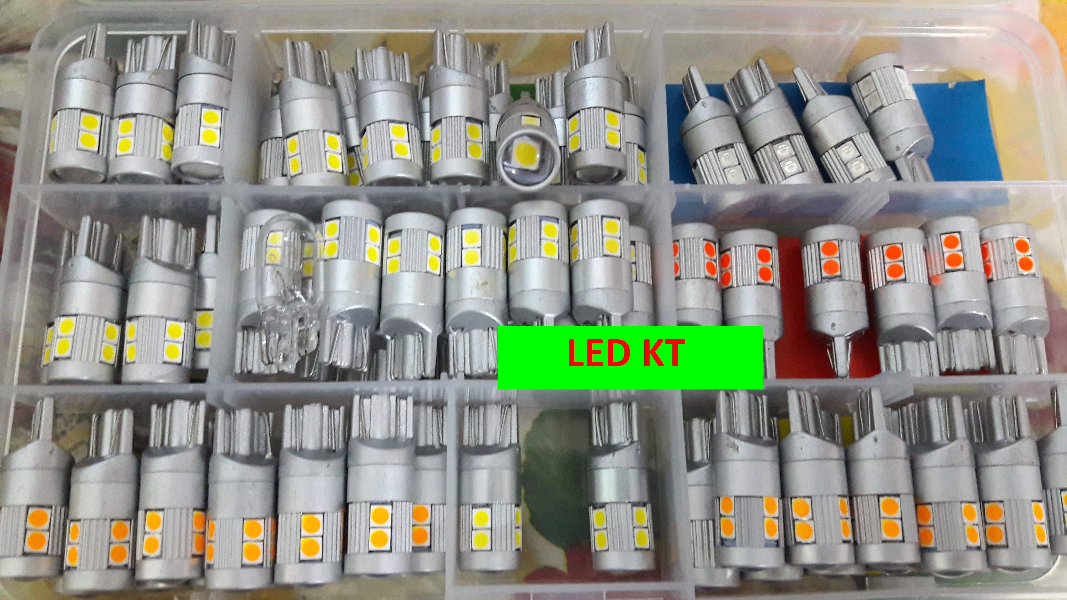 Led t10 cree kt9 chip 3030 cho xe máy ô tô demi xi nhan