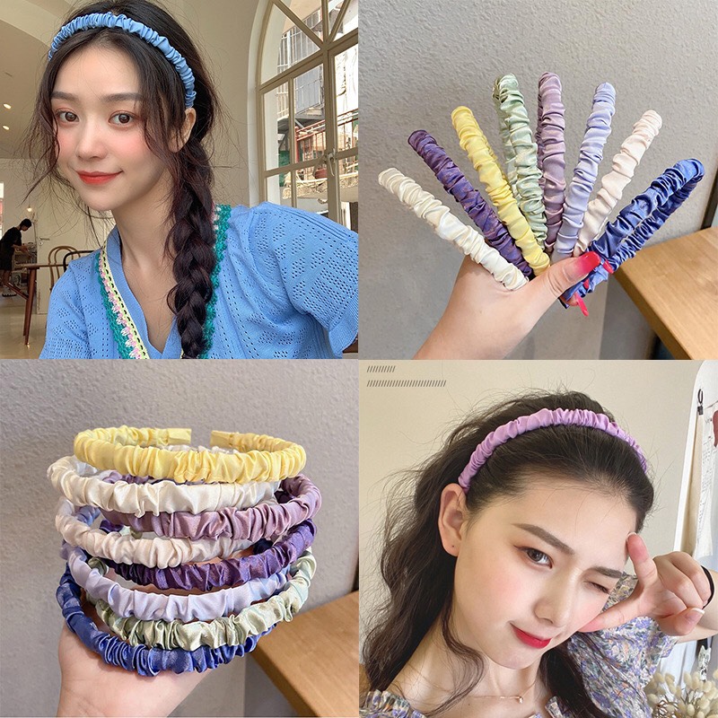Bờm tóc-cài tóc tiểu thư màu vintage xinh xắn style ulzzang hàn quốc hot trend pkhn0544