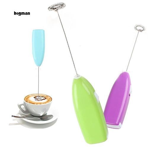 Máy đánh trứng mini cầm tay - Cây đánh trứng, Khuấy cafe tạo bọt tốc độ nhanh tiết kiệm thời gian công sức