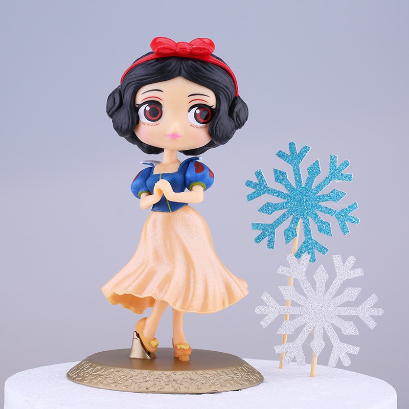 Búp Bê Công Chúa Bạch Tuyết trang trí bánh kem, bánh sinh nhật, làm đồ chơi cho bé