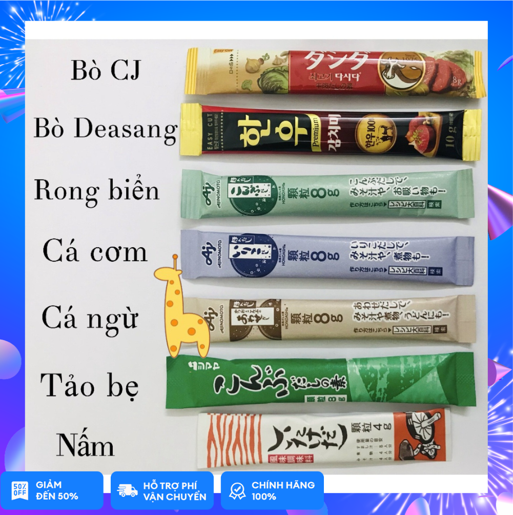 Hạt nêm cho bé ăn dặm bột nêm nhật vị rong biển rau củ quả