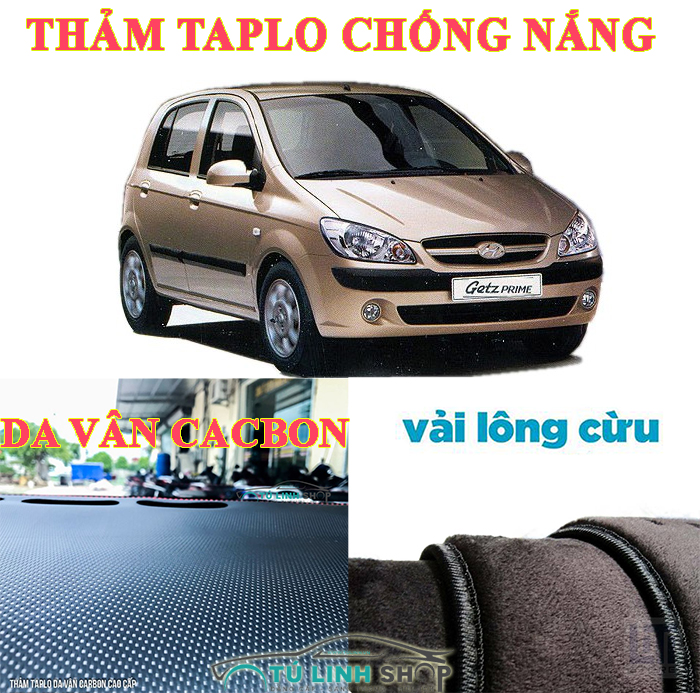 Thảm Taplo Getz - Click bằng lông Cừu 3 lớp hoặc Da Cacbon