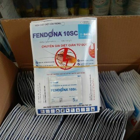 [HCM]Combo 5 gói Thuốc diệt bọ chét kiến ba khoang Fendona 10SC