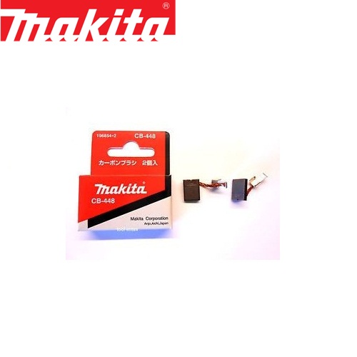 Chổi than cb448 cb 448 cb-448 cb-448a makita chính hãng 196854-2 cho máy bắt vít pin dtd149 dtd152