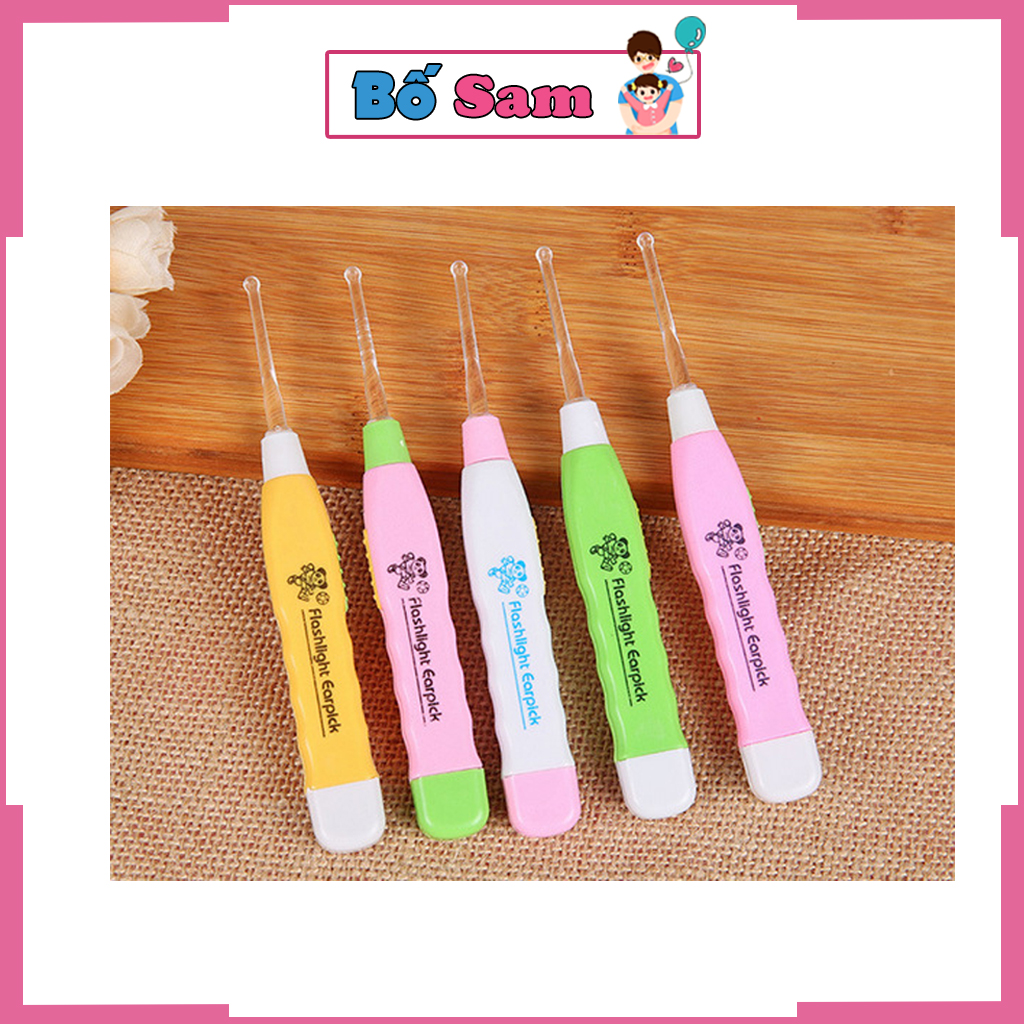 Dụng cụ lấy ráy tai có đèn soi an toàn cho bé Shop Bố Sam