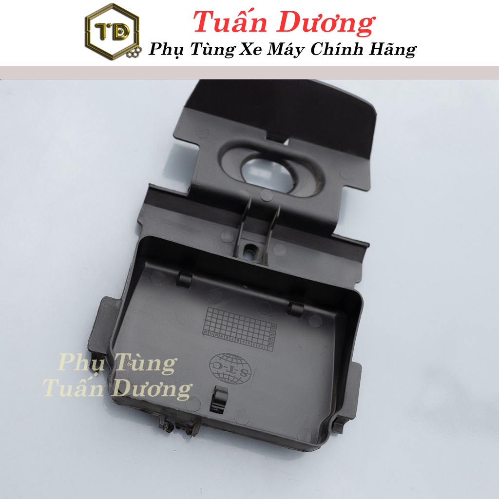 Hộp đựng đồ nghề xe dream dày dặn - cốp đựng đồ dưới yên dream lắp dream thái, dream việt, super dream zin