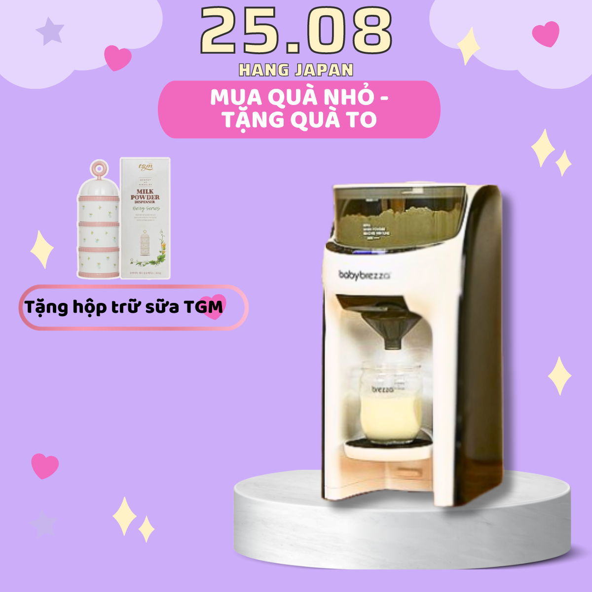 Máy pha sữa Baby Brezza Formula Pro hàng Mỹ - BH 12 THÁNG CHÍNH HÃNG