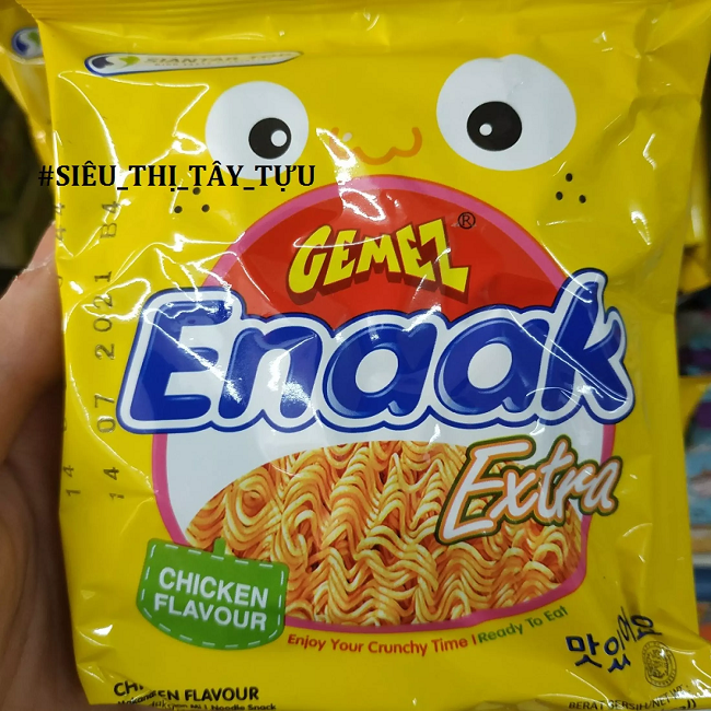 Snack mì Enaak hương gà gói 30g - mì tôm trẻ em
