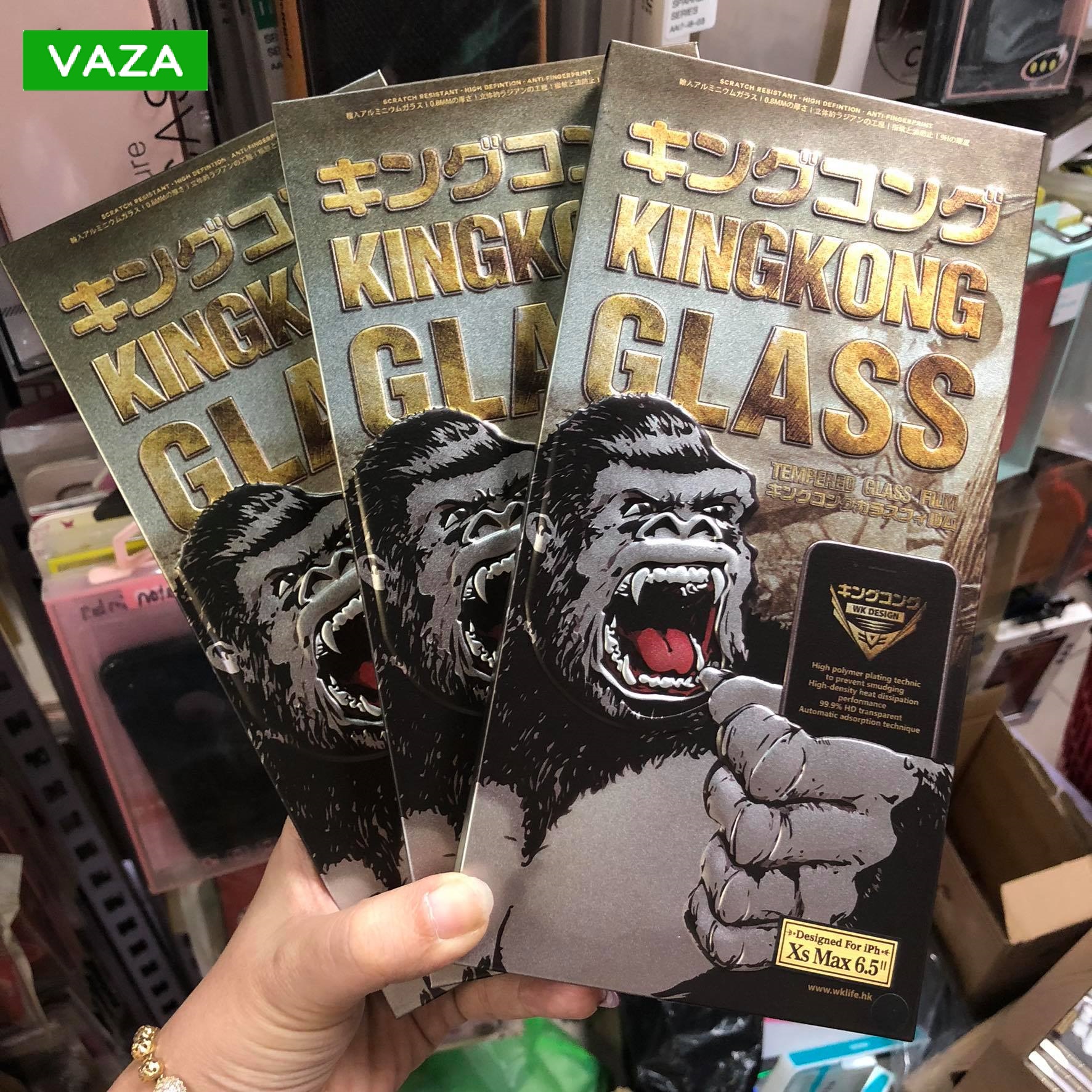 Kính Cường Lực KINGKONG Full Màn Hình Đủ Mã cho iPhone