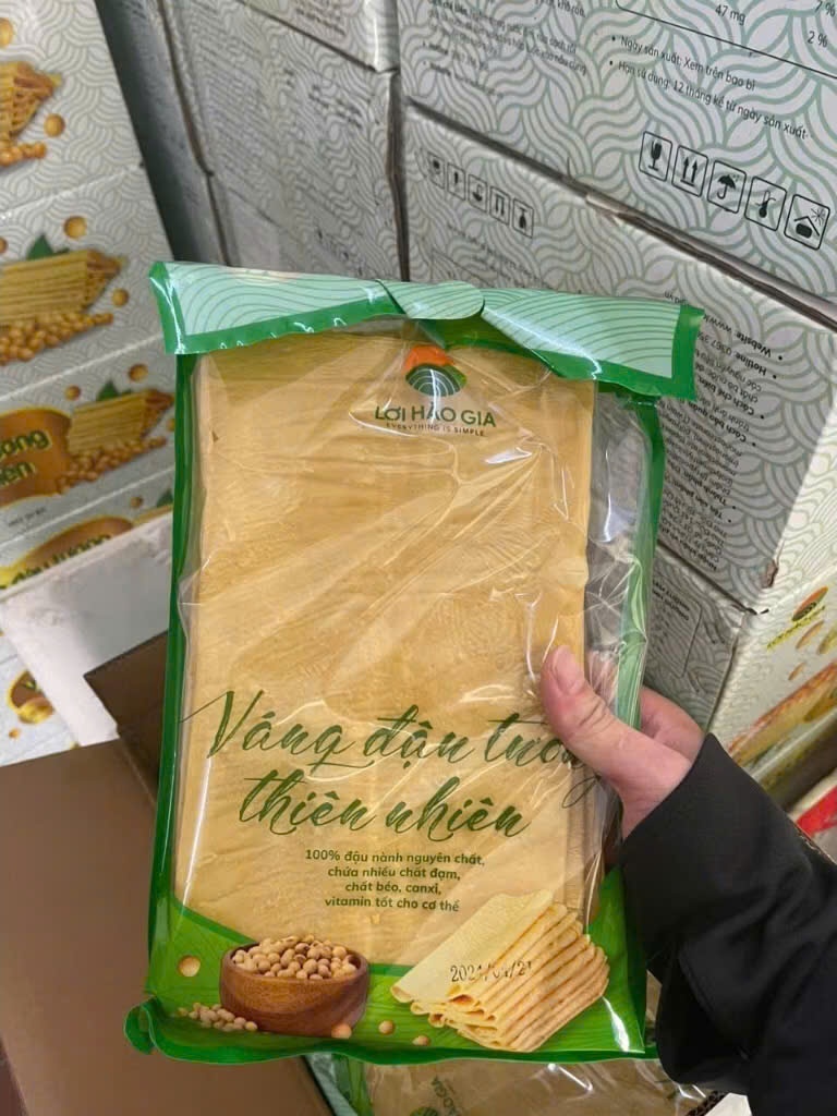 Ván đậu Lá - Tàu Hủ Ky Lá - Gói 1kg