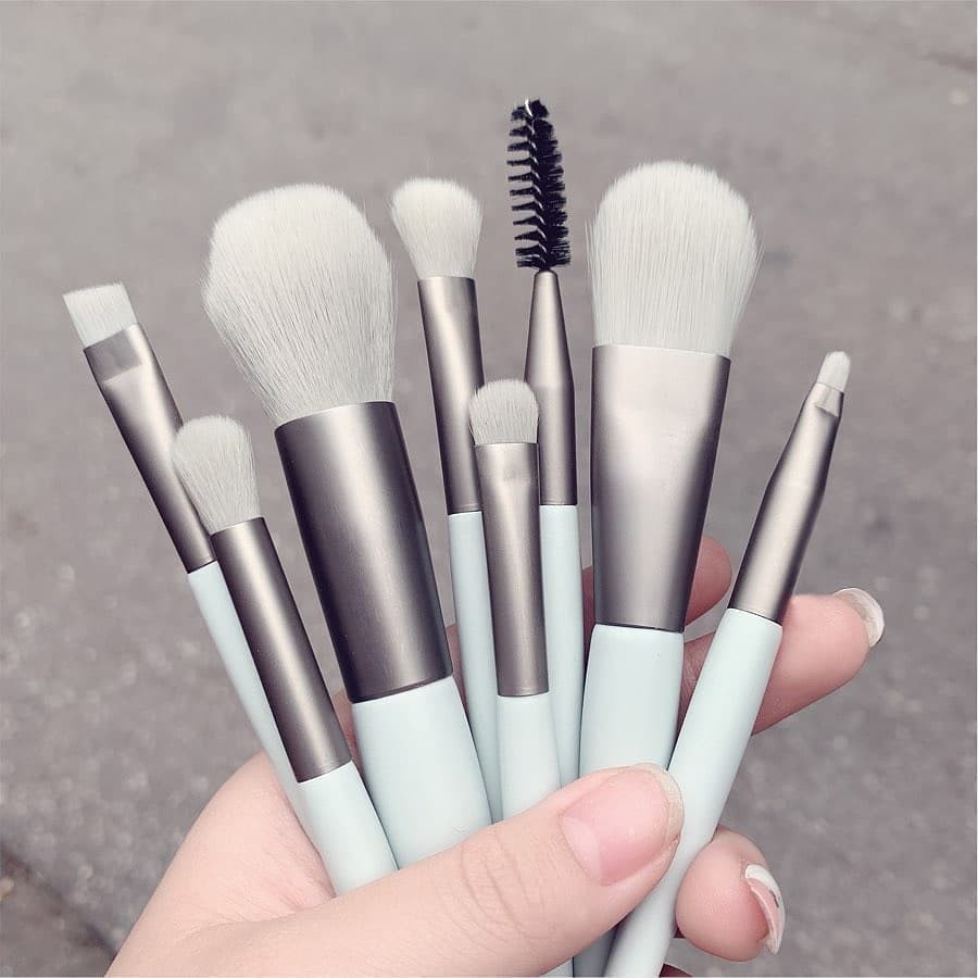 Bộ Cọ 8 Cây Cao Cấp Túi Zip Lông Mềm