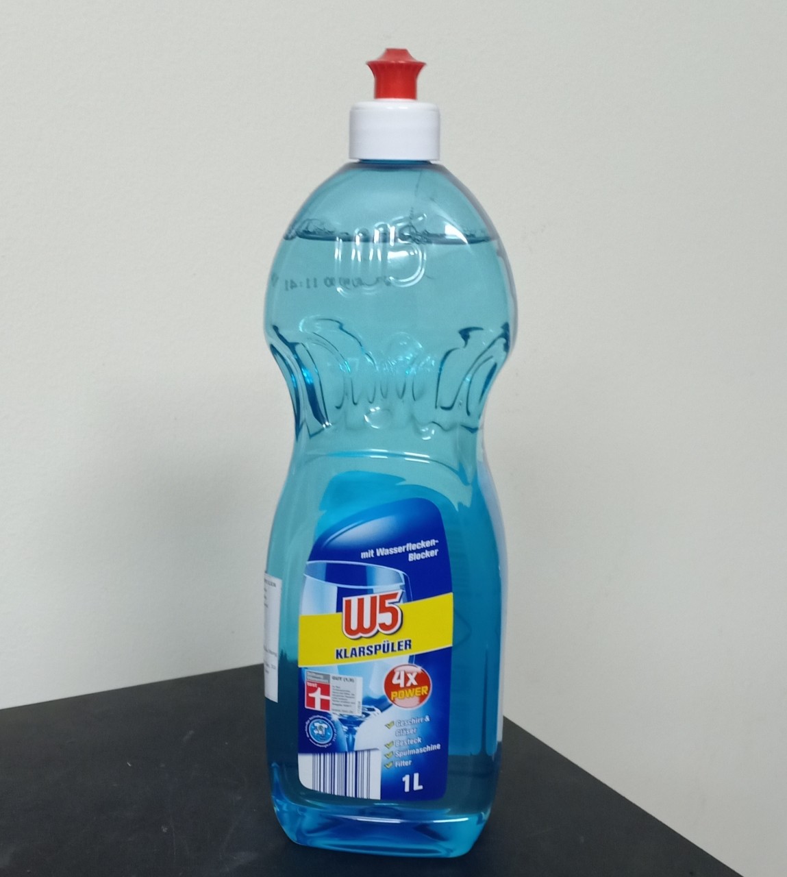 nước làm bóng W5 CHAI 1000ML( Nước trợ xả) chuyên dùng cho máy rửa chén bát