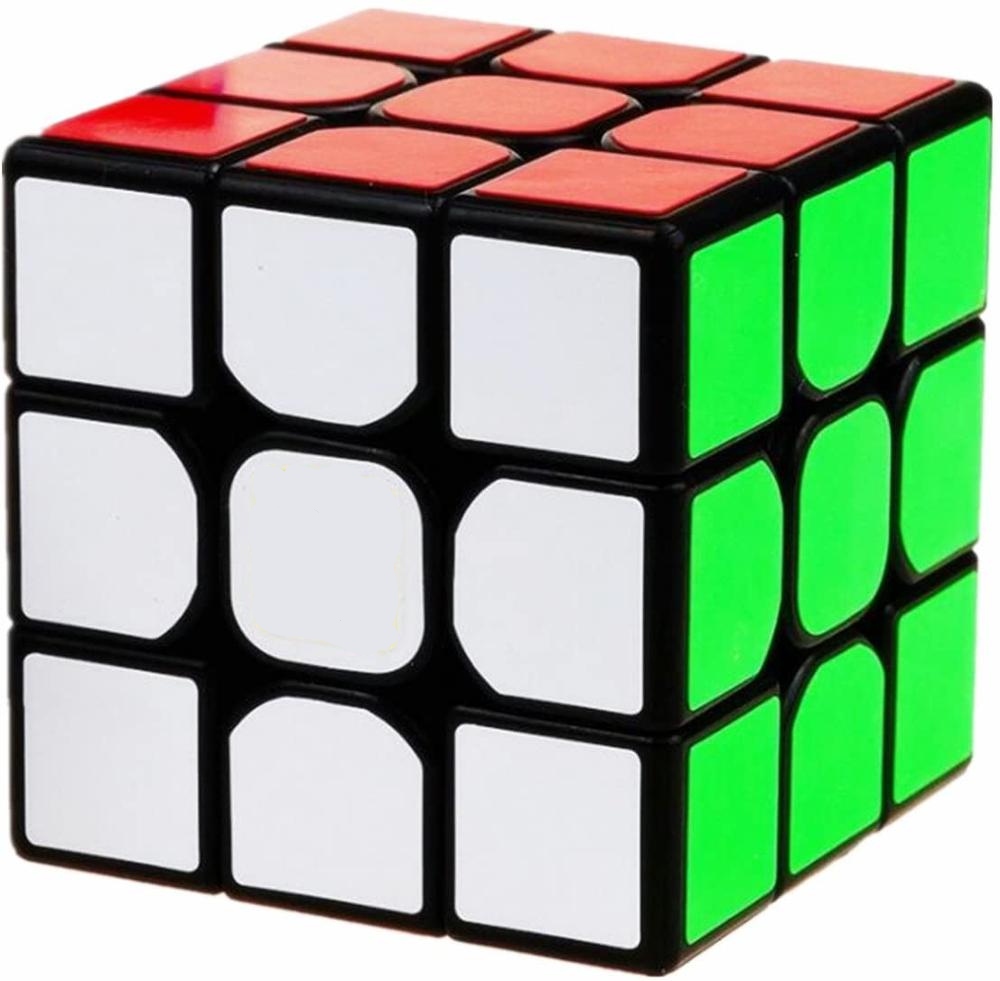 Đồ chơi Rubik 3x3 bằng nhựa an toàn cho trẻ em kích thước 5.6x5.6x5.6cm
