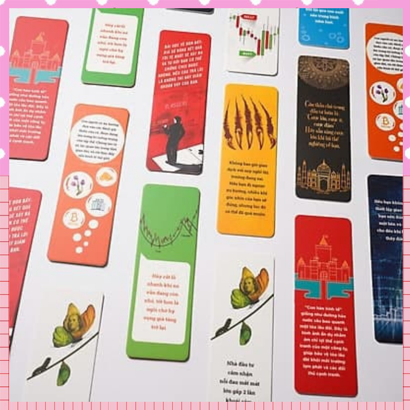 Bookmark nhiều hình dễ thương bộ 7 cái - siêu xinh giá 1k
