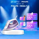 Bàn Ủi Philips DST1040/30 - Công Suất 2000W - Hơi Phun Tăng Cường 90G/Phút - Ngăn Chứa Nước 250ML - Mặt Đế Chống Dính - Hàng Phân Phối Chính Hãng