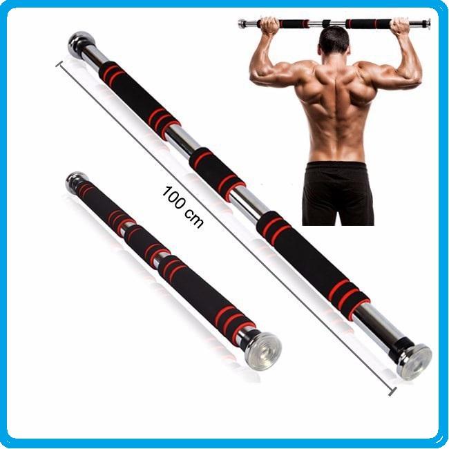 Xà đơn treo tường 60-100cm new 2019 _ xà xà gắn cửa