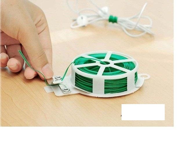 Combo 10 cuộn dây kẽm bọc nhựa dùng buộc cây cảnh