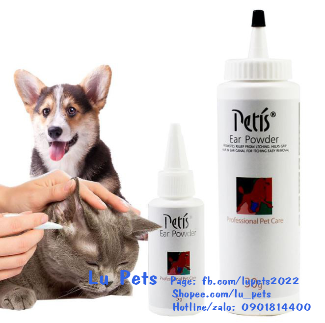 Bột nhổ lông tai cho chó mèo petis ear powder