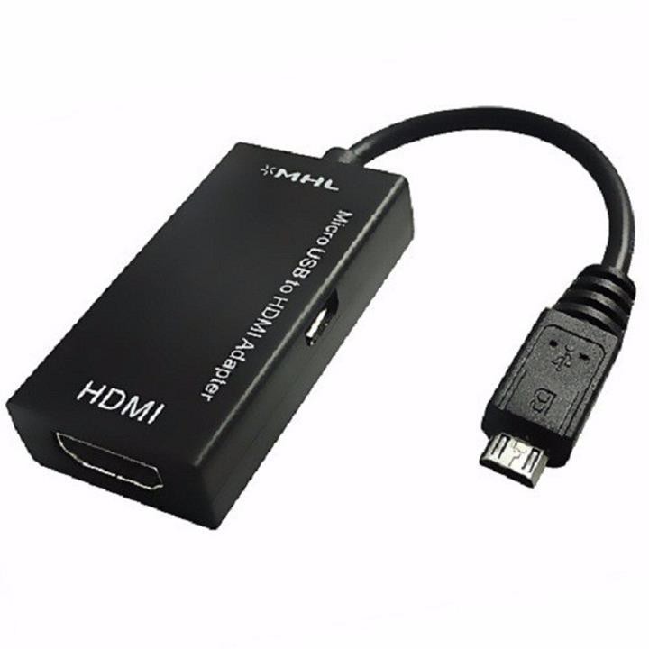 Cáp chuyển đổi micro usb ra hdmi mhl cho smartphone kết nối tivi