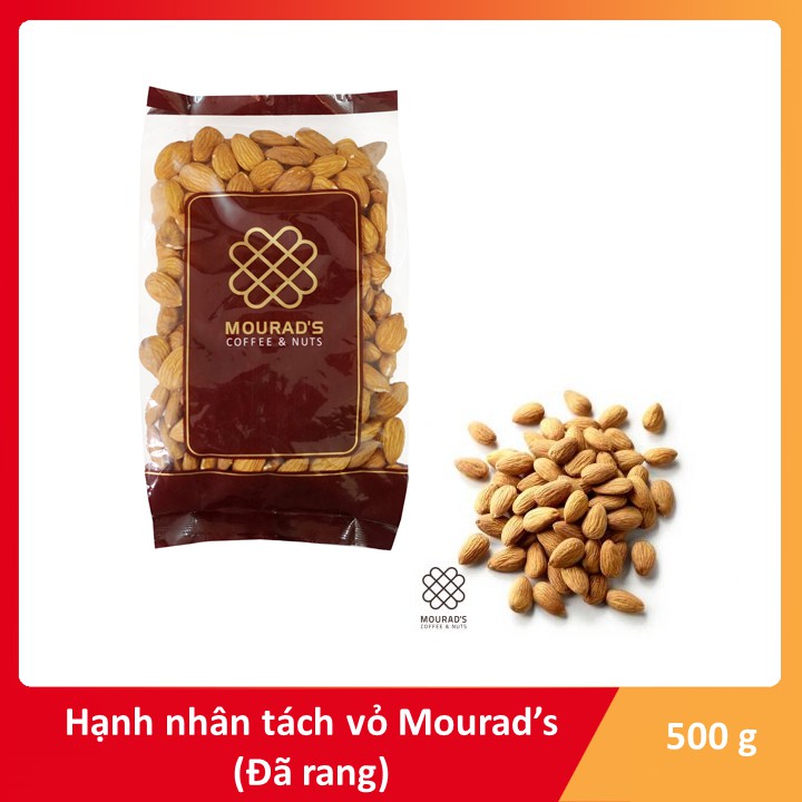 Hạt dinh dưỡng Mourads Úc 500 g (hạnh nhân SỐNG)