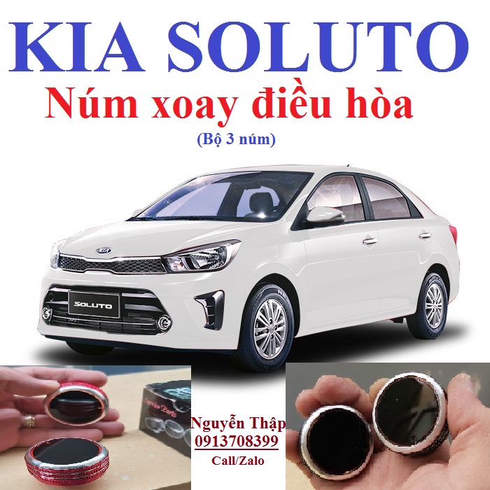 Núm chỉnh điều hòa xe kia soluto 2019-2022
