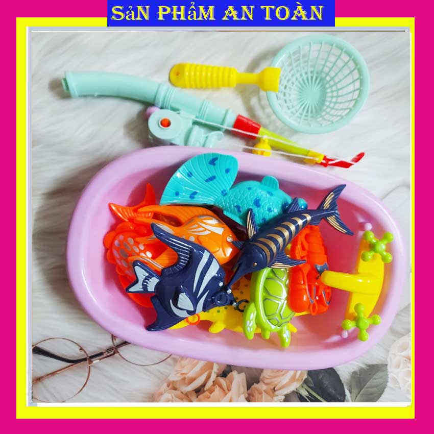 Đồ chơi câu cá bằng nhựa cho bé