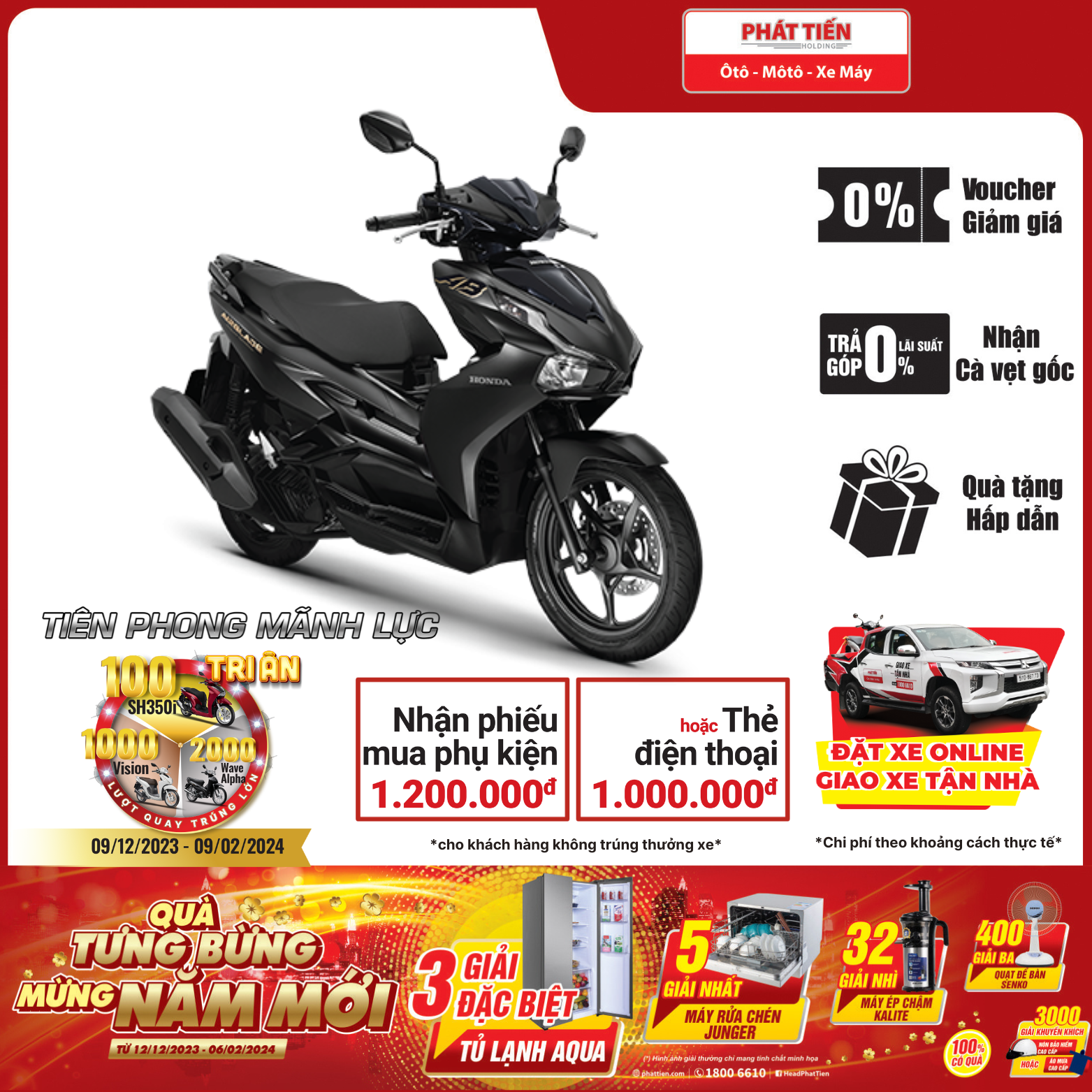 Xe máy Honda Air Blade 125 Đặc biệt 2023