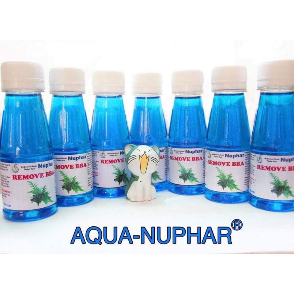 Nuphar - remove bba - diệt rêu hại hồ thủy sinh