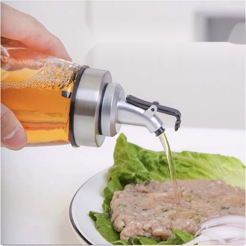 Bình Thuỷ Tinh Rót Dầu Cao Cấp 160ml | Rót Dầu Ăn , Tinh Dầu , Nứơc Mắm , Gia Vị