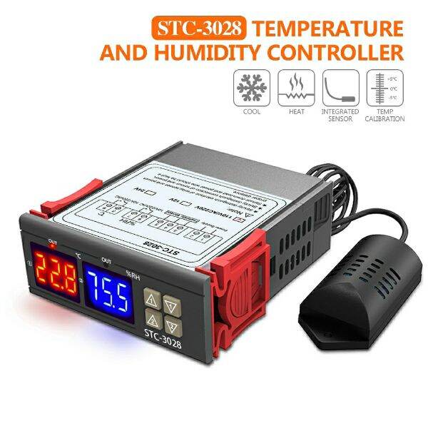 Bộ điều khiển nhiệt độ độ ẩm stc 3028