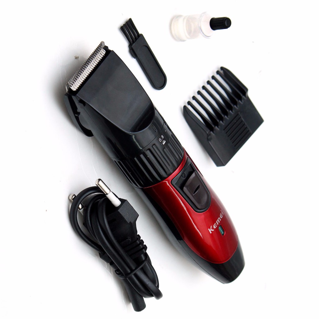 Tông đơ cắt tóc gia đình và trẻ em không dây Kemei KM-730, pin sạc chuyên nghiệp, công nghệ hút mảnh vụn tóc thông minh,tông đơ Không Dây Cho Bé