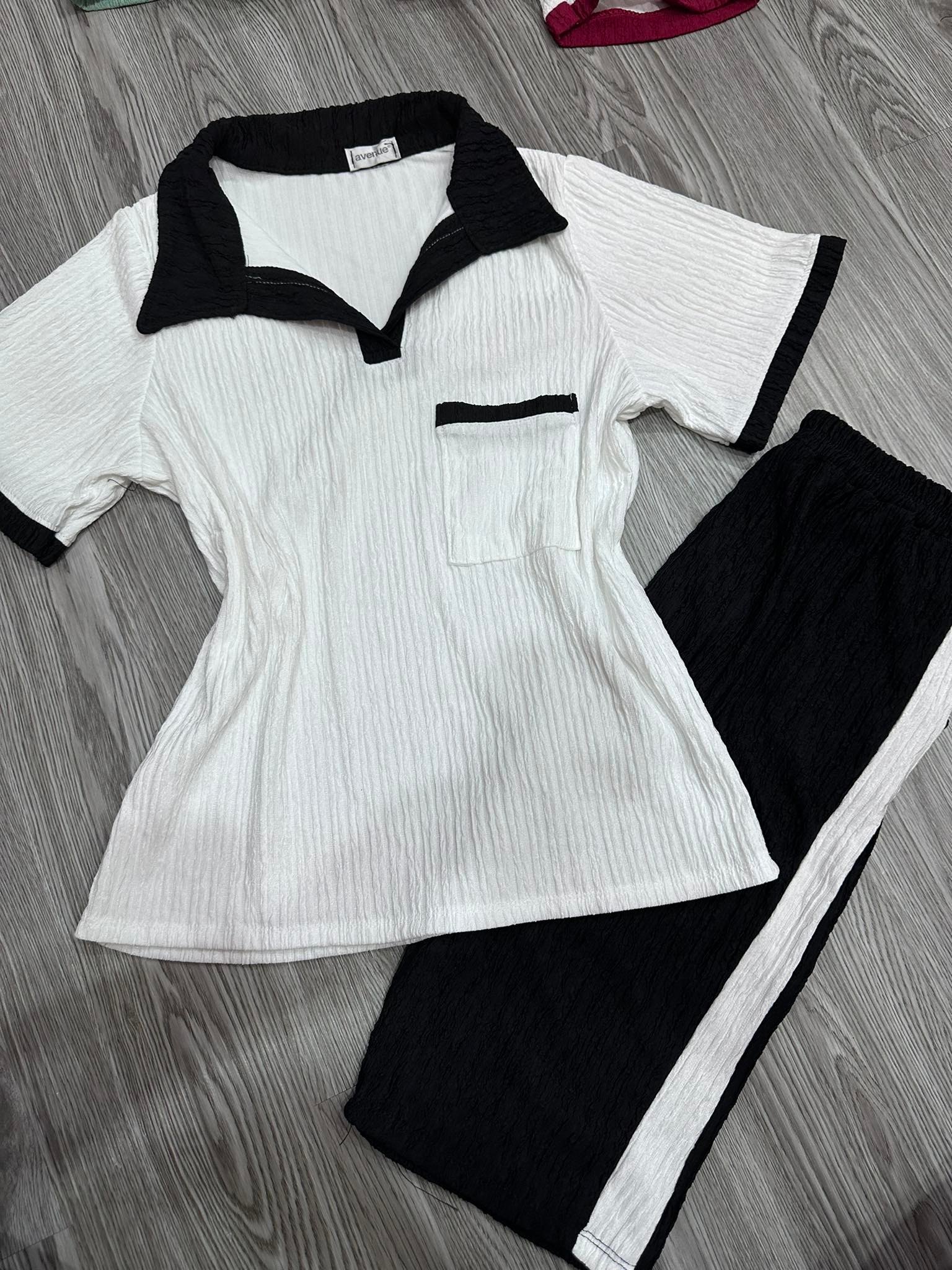 SET BỘ ĐŨI NGỐ CỔ SƠ MI THỜI TRANG SIÊU DỄ THƯƠNG