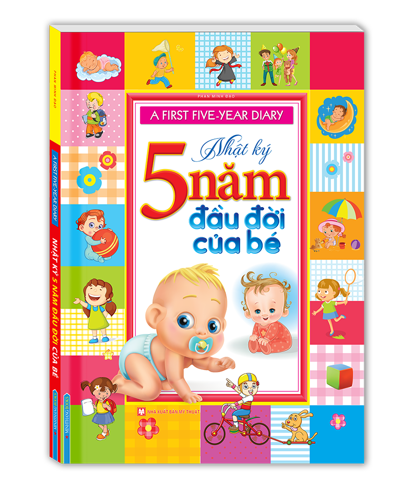 Fahasa - a first five-year diary - nhật ký 5 năm đầu đời của bé