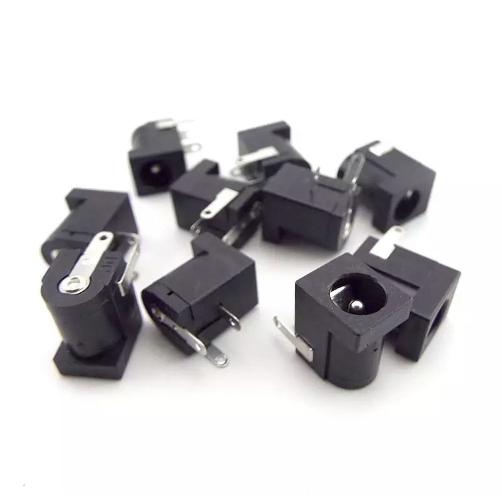 Combo 10 jack nguồn dc cái 5.5x2.1mm