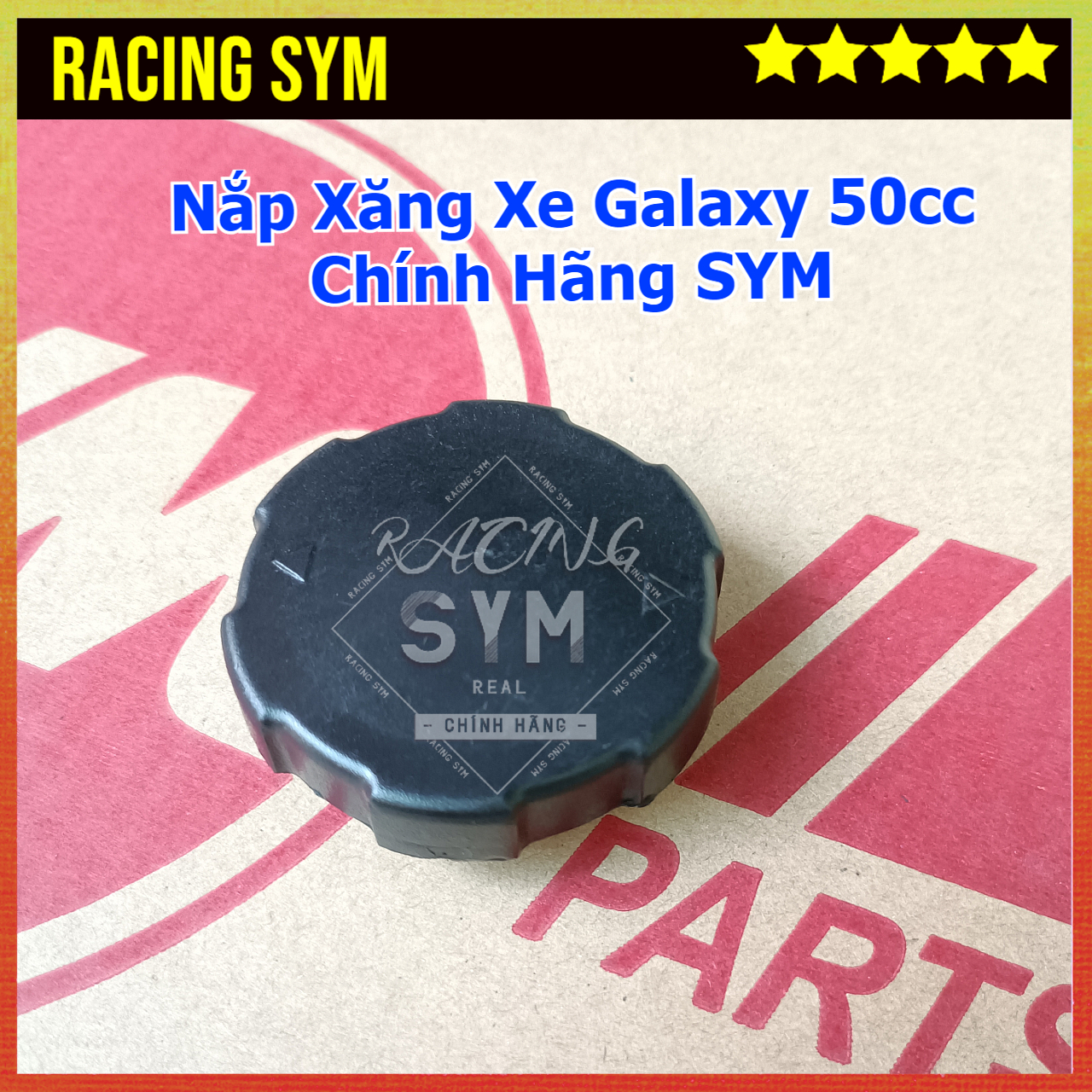 Nắp xăng galaxy 50cc chính hãng sym