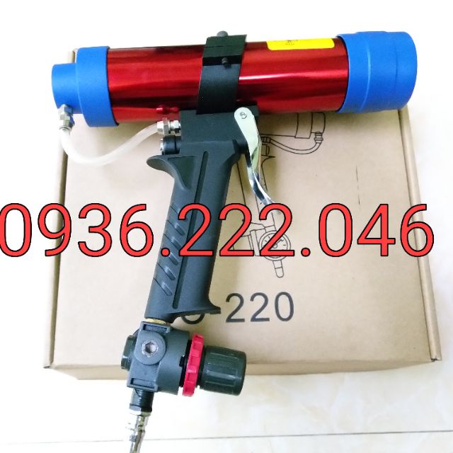 Súng bắn keo silicon appolo khí europro 💝 freeship💝 máy bắn keo khí - keo hơi dạng chai