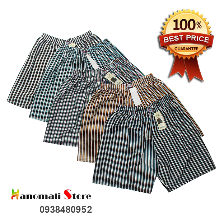 Combo 7 quần đùi nam mặc ngủ cực mát