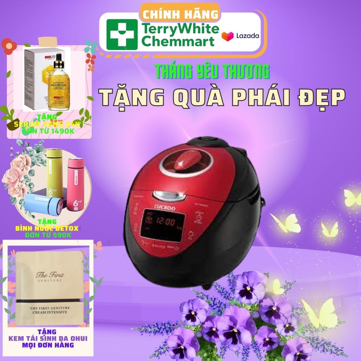 Nồi cơm điện cuckoo - made in korea