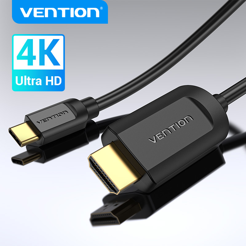 Vention HDMI to Type C Cable 4K 60Hz Connector for MacBook SAMSUNG S24 Ultra S23 S22 Huawei Mate 60 