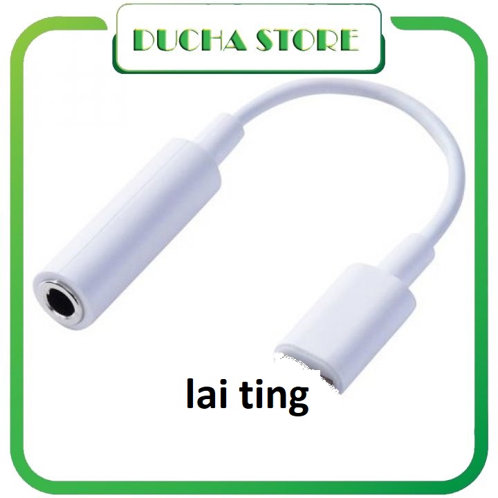 Cáp chuyển Đầu chuyển cổng sạc điện thoại táo ra cổng 3,5mm kết nối blutoot